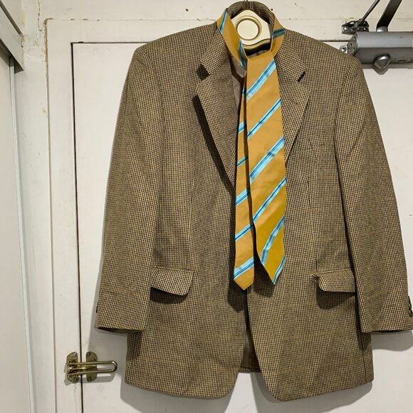 HARRY ROSEN - SEDGEWICK SILK BLEND BLAZERS SIZE 40 - Picture 3 of 15